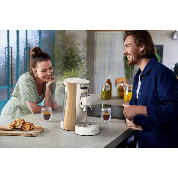 Philips CSA240/05 Senseo Select Koffiepadmachine Zijdewit mat 