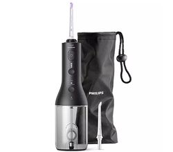 HX3826/33 Sonicare Draadloze Power Flosser 3000 Waterflosser  Zwart Philips