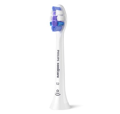 HX6054/10 Sonicare S2 Sensitive 4x Zachte sonische opzetborstels  Philips