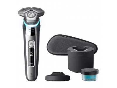 S9975/55 Shaver series 9000 Elektrisch scheerapparaat met SkinIQ, nat en droog