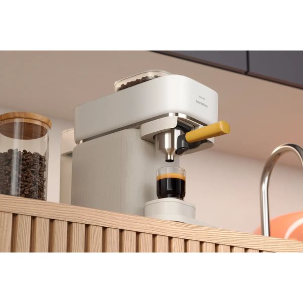 BAR302/20 Baristina Halfautomatische espressomachine Metal Look/Hout 