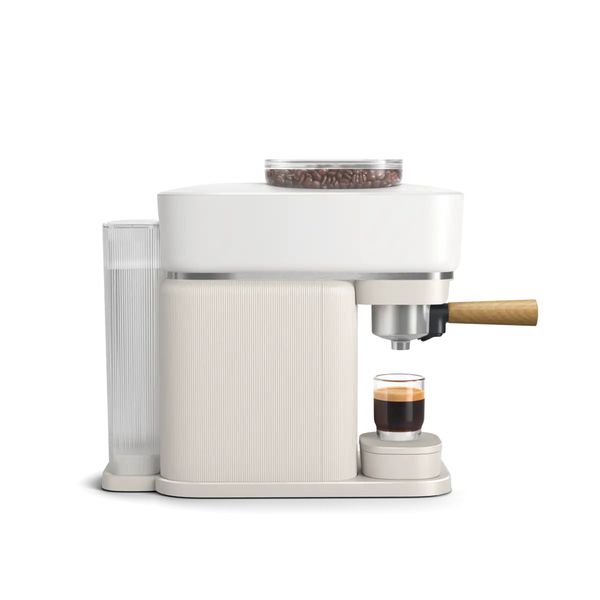 Philips BAR302/20 Baristina Halfautomatische espressomachine Metal Look/Hout