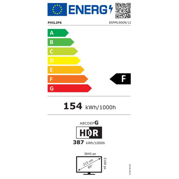 Philips 85PML9009 The Xtra 4K QD MiniLED Ambilight TV 85inch