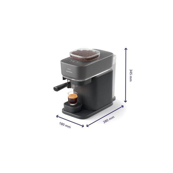 Philips BAR300/60 Baristina halfautomatische espressomachine Zwart