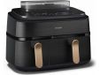 NA552/00 5000 Series Airfryer met twee manden 9L Zwart