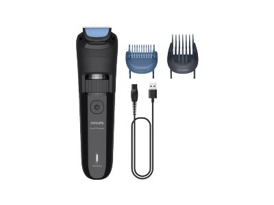 <ul class='list-attrs-tooltip'><li>Maximum trimlengte: 20 mm</li><li>Afspoelbare kop: Afspoelbare kop</li><li>Snoerloos: Snoerloos</li><li>Kleur: Zwart</li><li>Minimum trimlengte: 0,50 mm</li><li>Waterbestendig: Waterbestendig</li><li>Batterijtechnologie: Lithium-ion...</li></ul> BT3620/15 Beard Trimmer 3000 Series Baardverzorging met mesjes met afgeronde punten