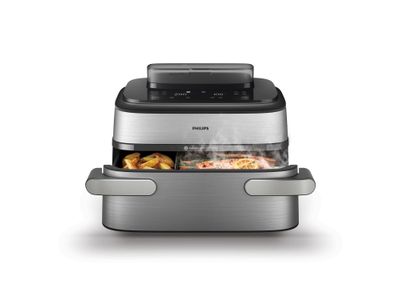 NA565/02 5000-serie airfryer met 2 manden 9,5L