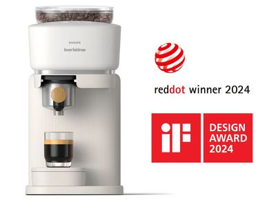 BAR307/20 Baristina Halfautomatische espressomachine Milky White