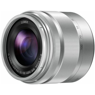 H-FS35100E-S 35-100mm/f4.0-5.6 Silver Panasonic