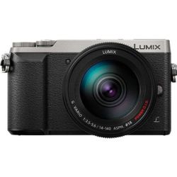 Panasonic DMC-GX80H Argent/Noir Body + H-FS14140 lens 