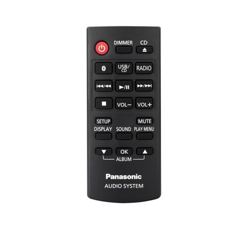 SC-PM702 zuiver microsysteem met cd, radio en Bluetooth® Zwart  Panasonic