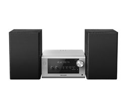 SC-PM702 zuiver microsysteem met cd, radio en Bluetooth® Zilver Panasonic