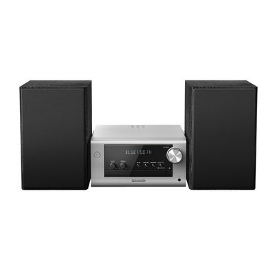 SC-PM702 zuiver microsysteem met cd, radio en Bluetooth® Zilver 