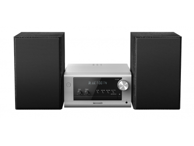 SC-PM702 zuiver microsysteem met cd, radio en Bluetooth® Zilver