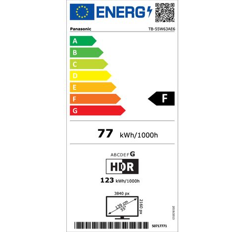 TB-55W63AE6  Panasonic
