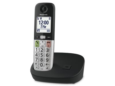 Dect KX-TGU410EXW Senioren telefoon mono silver