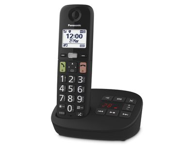 Single Dect KX-TGU130EXB Senioren telefoon mono