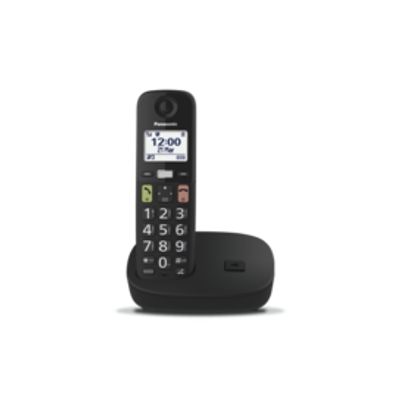 Panasonic dect kx-tgu110exb mono black Panasonic