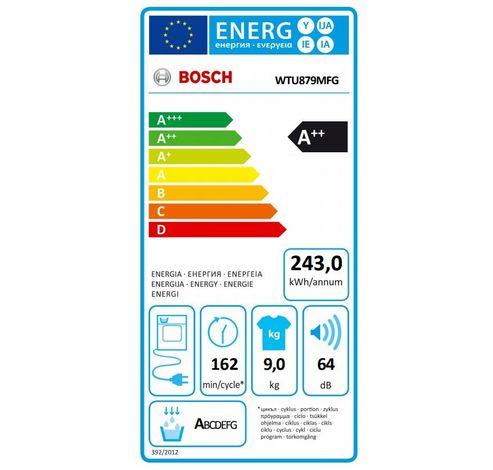 WTU879MFG  Bosch