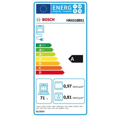 HRA518BS1  Bosch