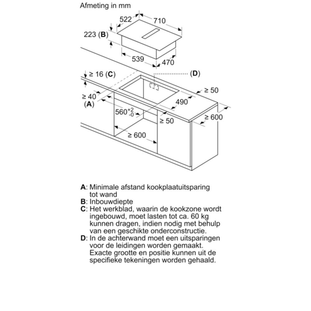 Bosch Kookplaat met afzuiging PVQ731F15E