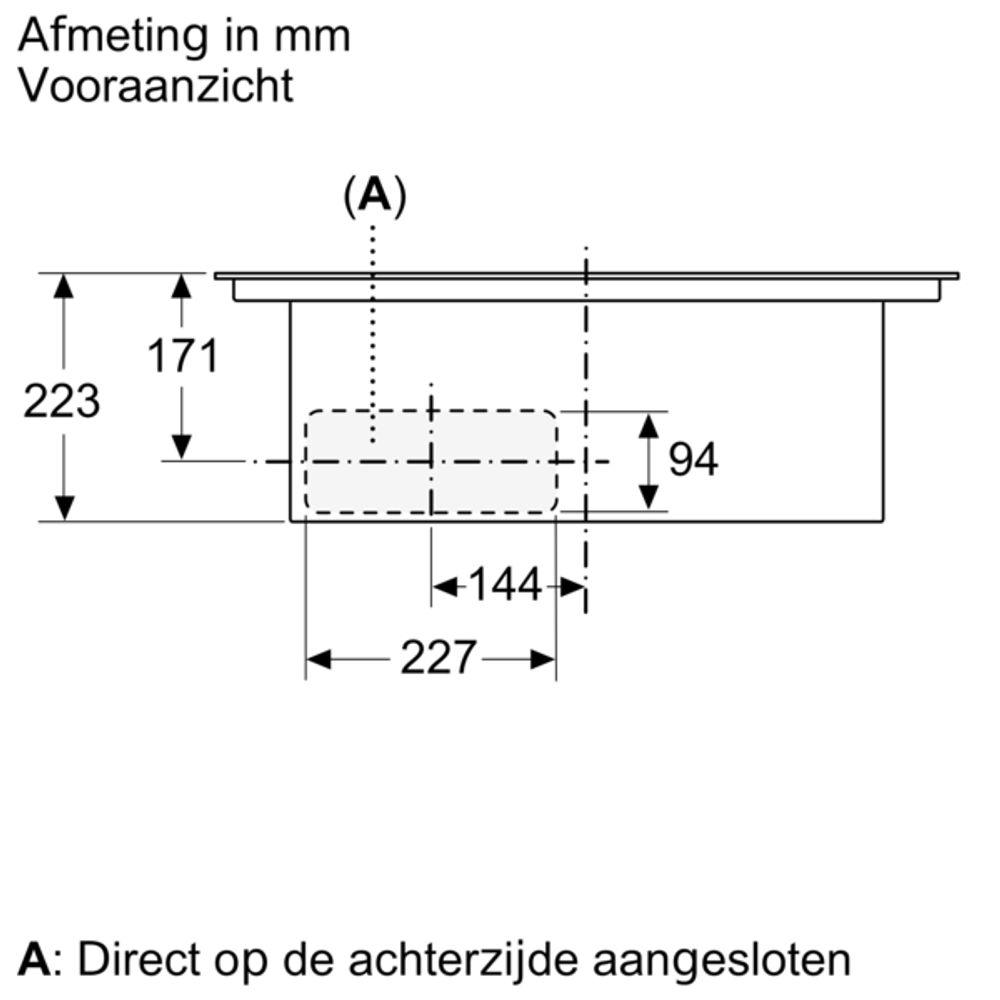 Bosch Kookplaat met afzuiging PVQ731F15E