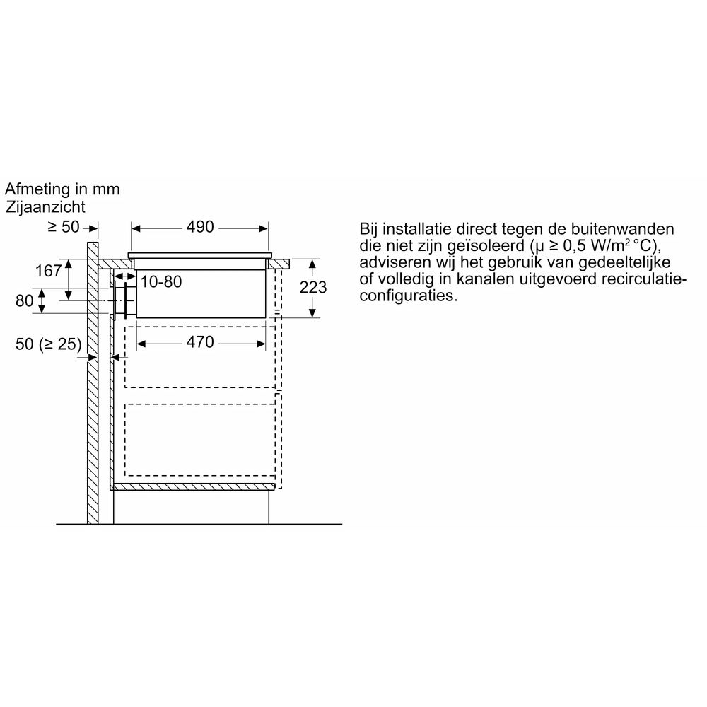 Bosch Kookplaat met afzuiging PVQ731F15E