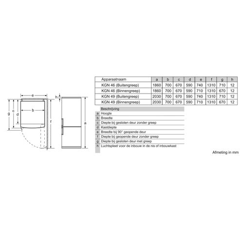 KGN49AIDP  Bosch