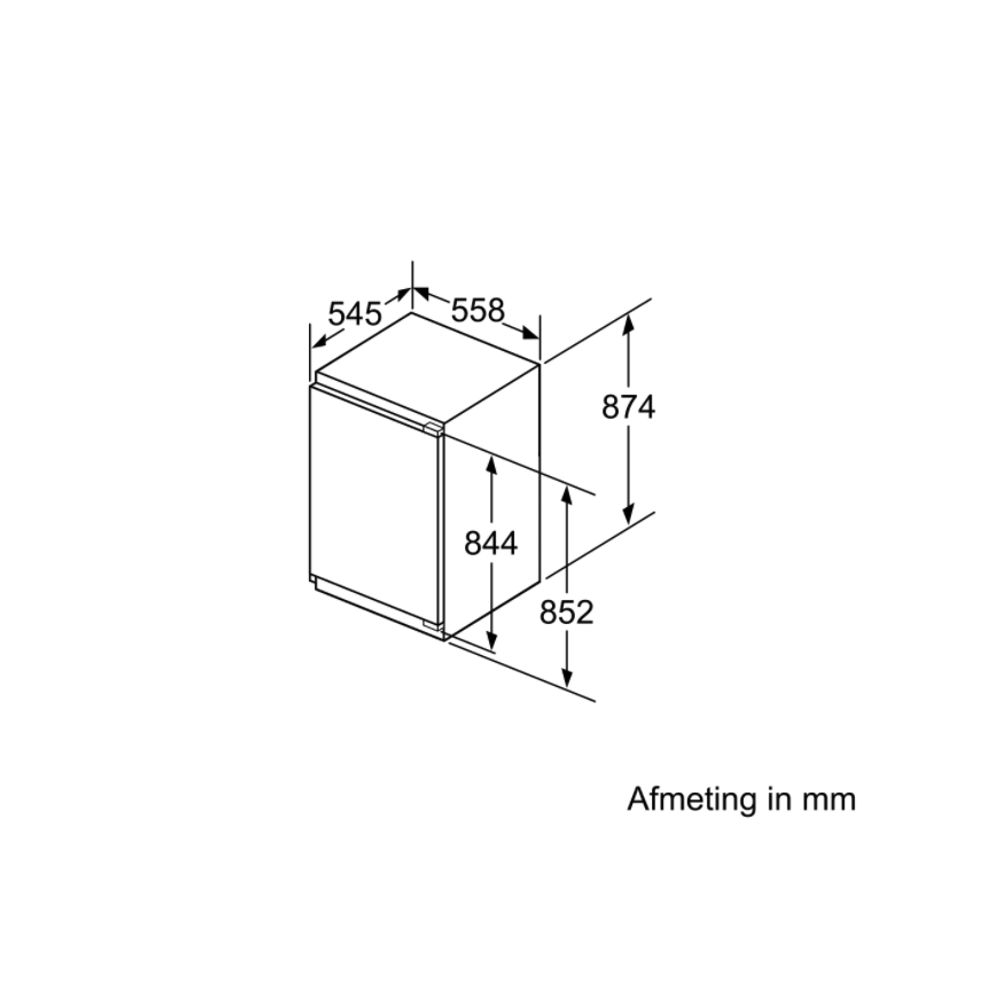 Bosch Koelkast inbouw KIR21AFF0