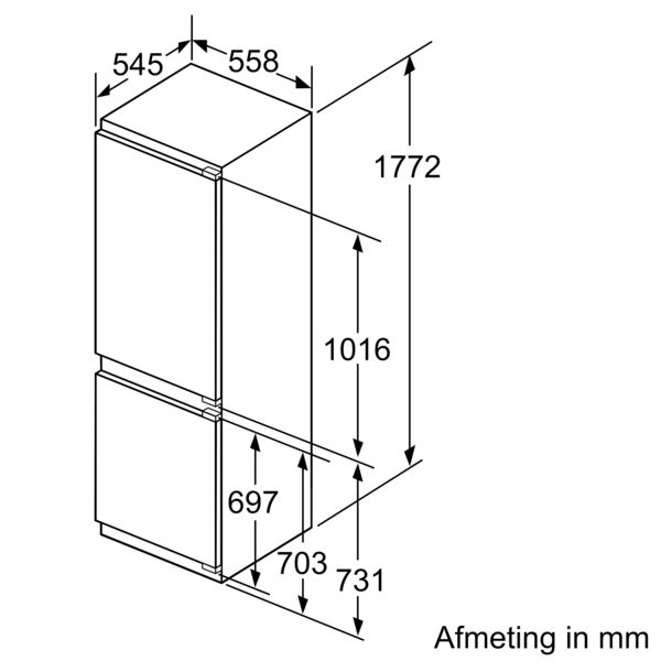 Bosch KIS86HDD0