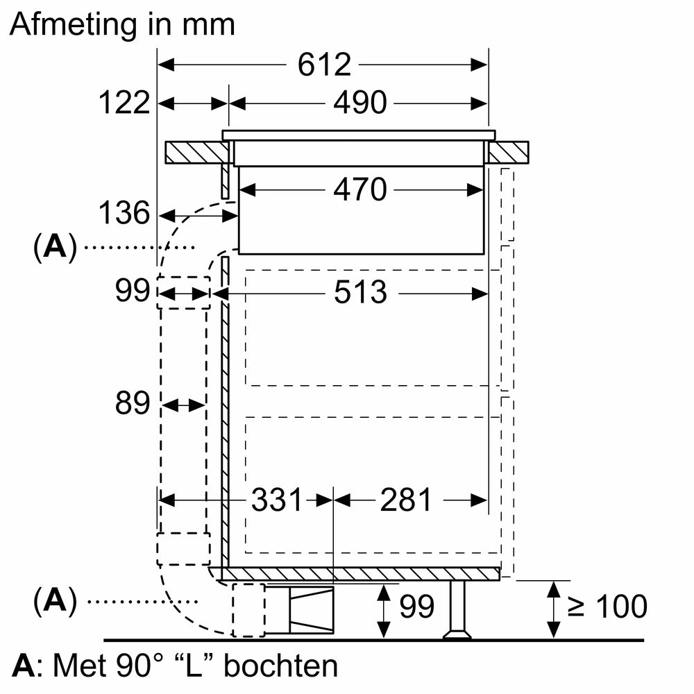 Bosch Kookplaat met afzuiging PVQ811F15E