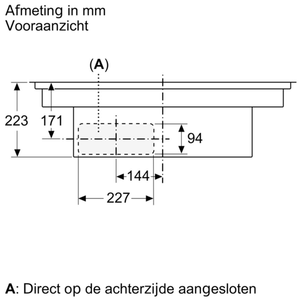 Bosch Kookplaat met afzuiging PVQ811F15E