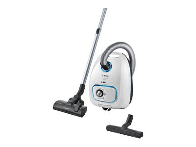 <ul class='list-attrs-tooltip'><li>Type stofzuiger: Stofzuiger met zak</li><li>Actieradius: 10 m</li><li>Inhoud stofzak/stofbak: 4 Liter</li><li>HEPA-filter: HEPA-filter</li><li>Parketborstel: Parketborstel</li><li>Kleur:  Blauw</li><li>Telescopische zuigbuis: Telescopische zuigbuis...</li></ul> BGLS4SIL1