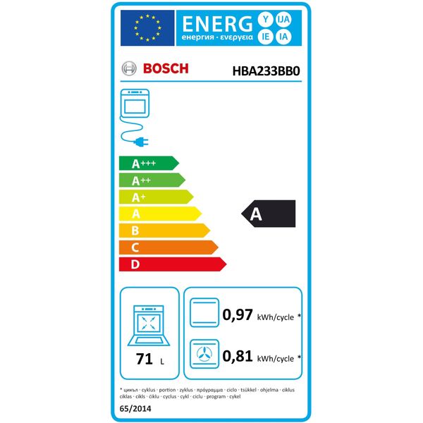 HBA233BB0 Bosch