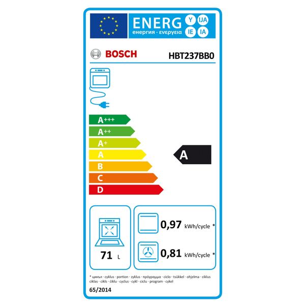 Bosch HBT237BB0