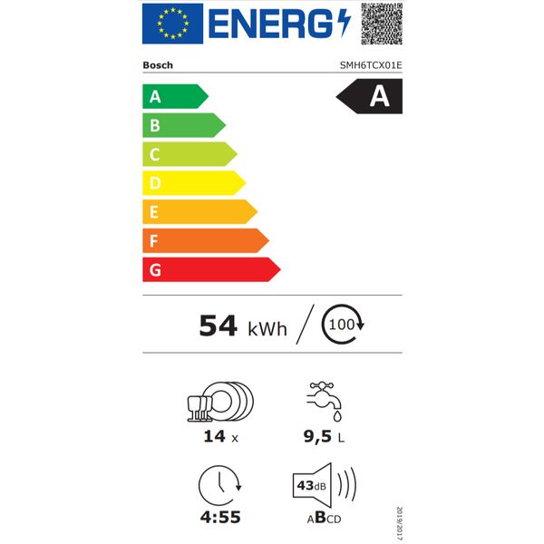 Bosch SMH6TCX01E