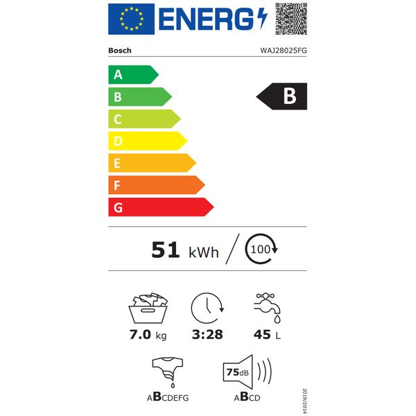 Bosch WAJ28025FG