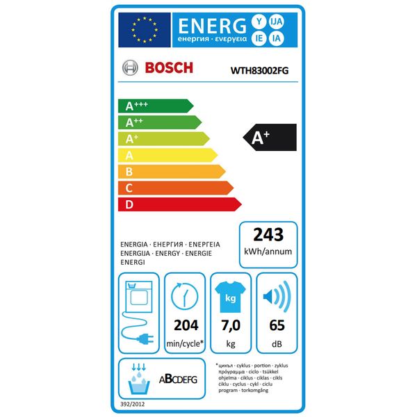 WTH83002FG Bosch