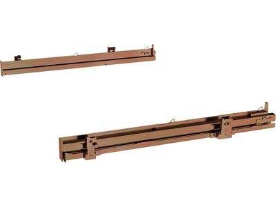 HEZ638070 Clip-telescooprails RVS