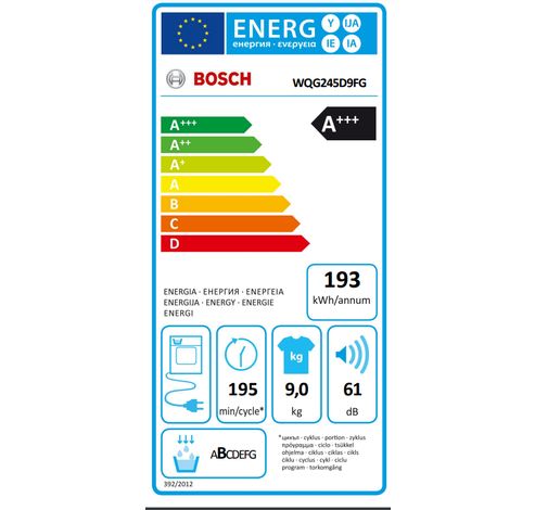 WQG245D9FG   Bosch