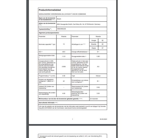 SMI4HBS23E   Bosch