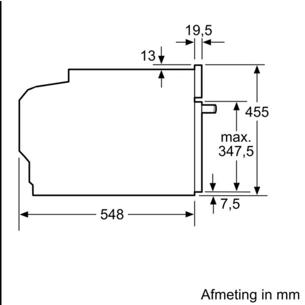 CMG7361B2 Zwart 