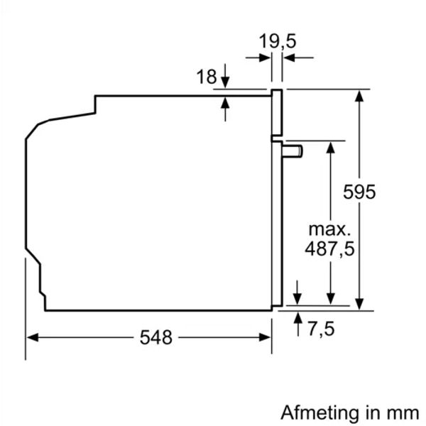 HSG7361B1 Zwart 