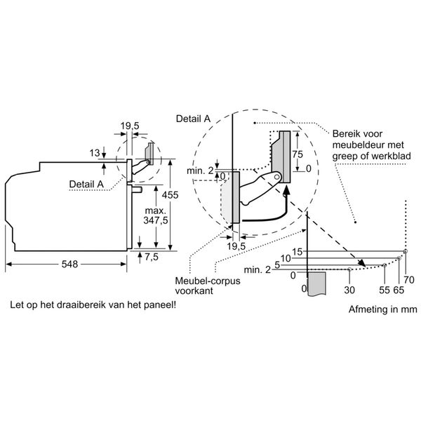 Bosch CSG7361B1 Zwart