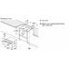 CEG732XB1 Serie 8 Inbouwmagnetron 60 x 45 cm Zwart 