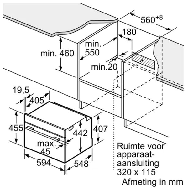 CBG7341B1 Zwart Bosch