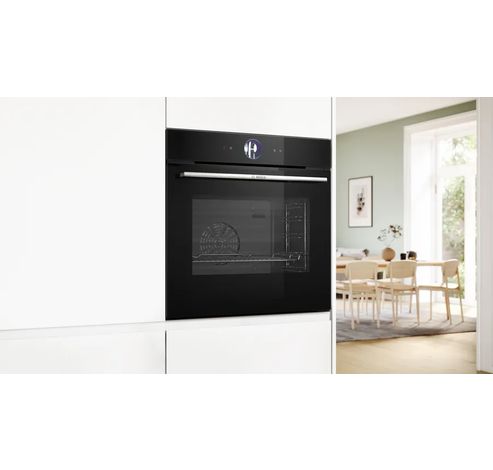 HSG7364B1 Serie 8 Combi stoomoven 60 x 60 cm Zwart  Bosch