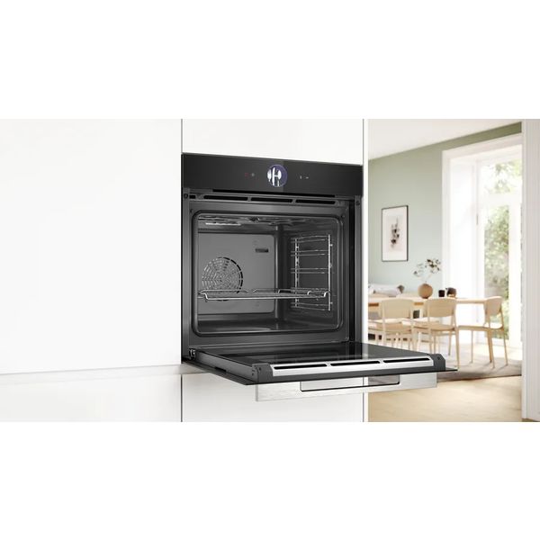 Bosch HSG7364B1 Serie 8 Combi stoomoven 60 x 60 cm Zwart