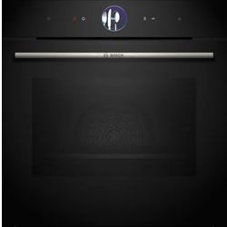 HSG7364B1 Serie 8 Combi stoomoven 60 x 60 cm Zwart Bosch