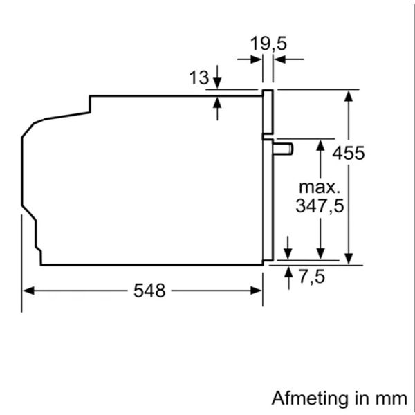 Bosch CMG7241B2 Zwart